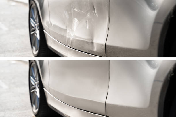 Before-And-After Dent Repair 